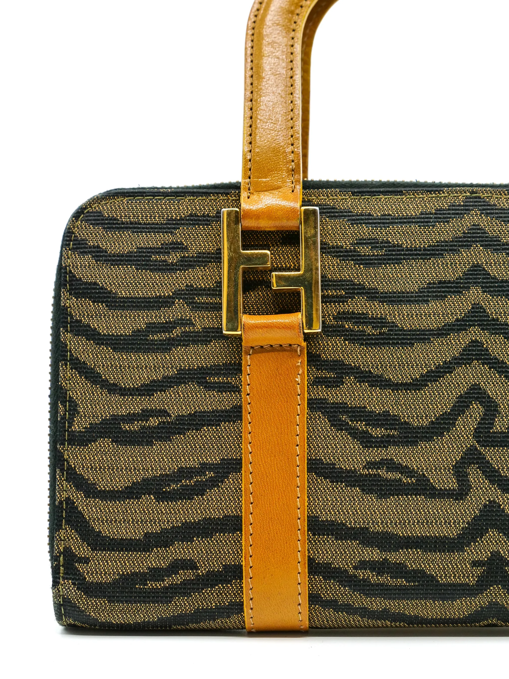 Fendi Top Handle Wallet Clutch