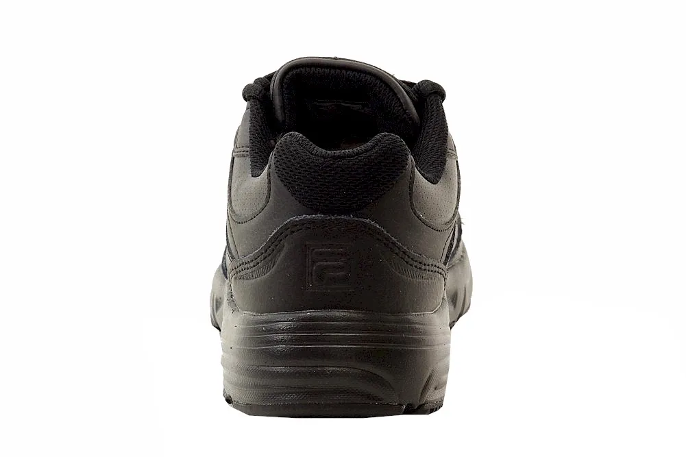 Fila Men's Memory Workshift Sneakers Slip Resistant Trainers Black Sz: 8