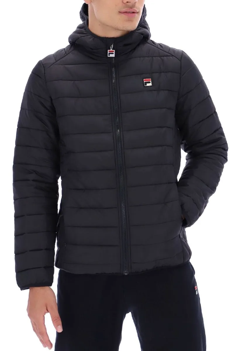 Fila Quilted Pavo Casual Jacket Black