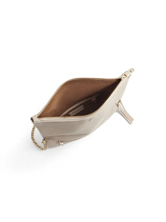 Finsbury       50% Off   |   Save £117.50  stone Clutch bag