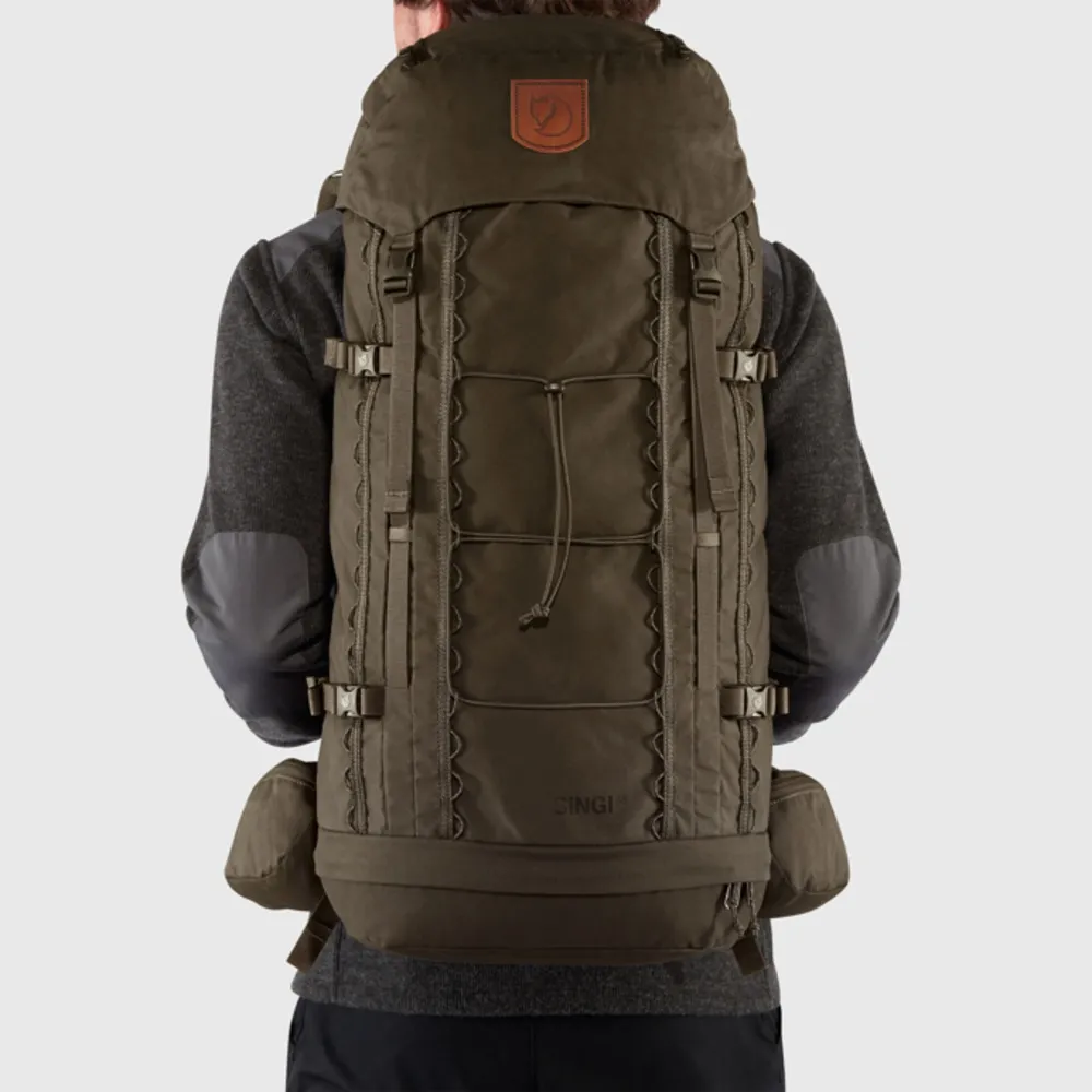 FjallRaven Singi 48L Trekking Backpack - Dark Olive