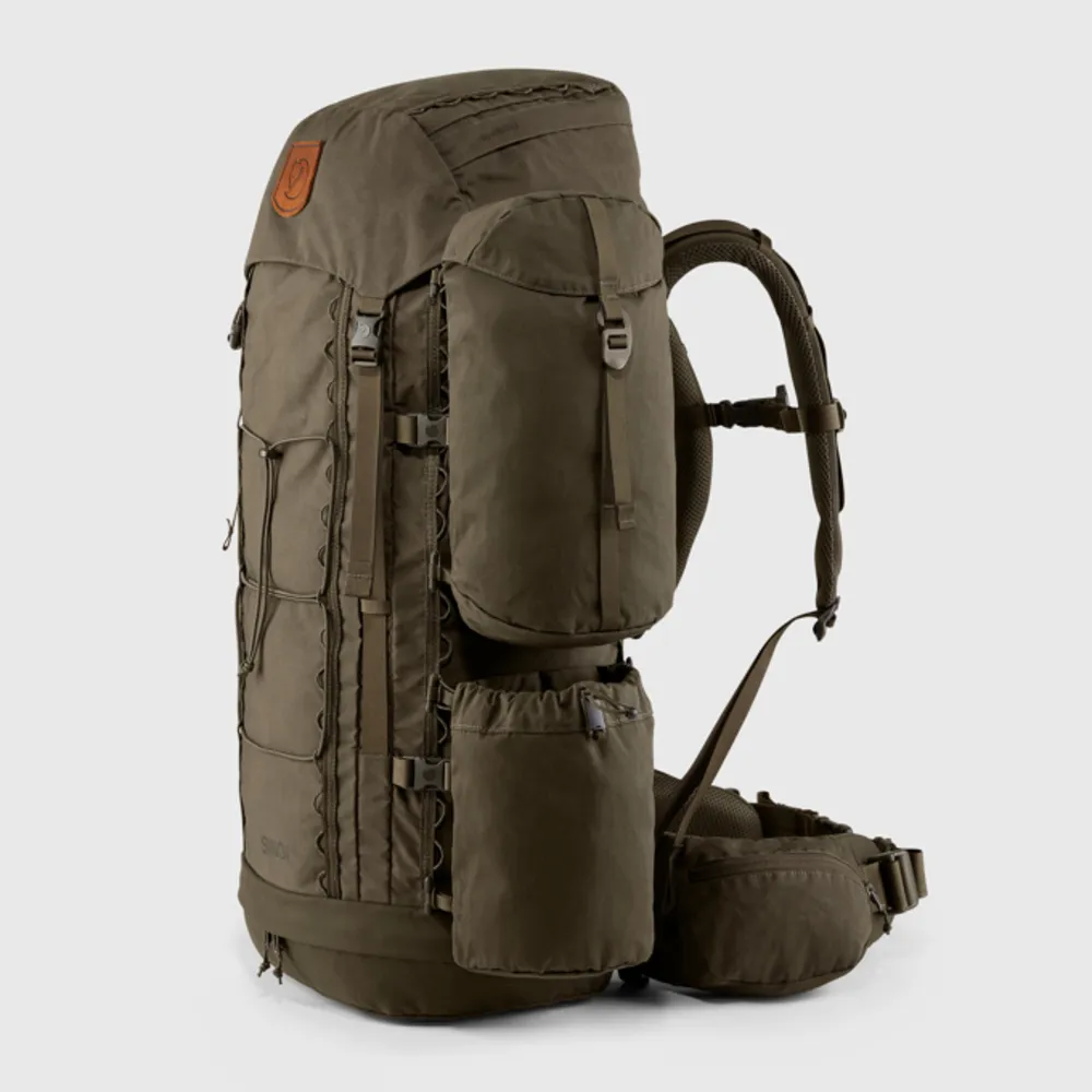 FjallRaven Singi 48L Trekking Backpack - Dark Olive