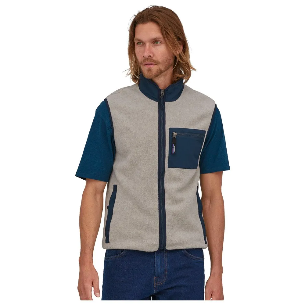 Fleece Patagonia ---M's Synch Vest Oatmeal Heather