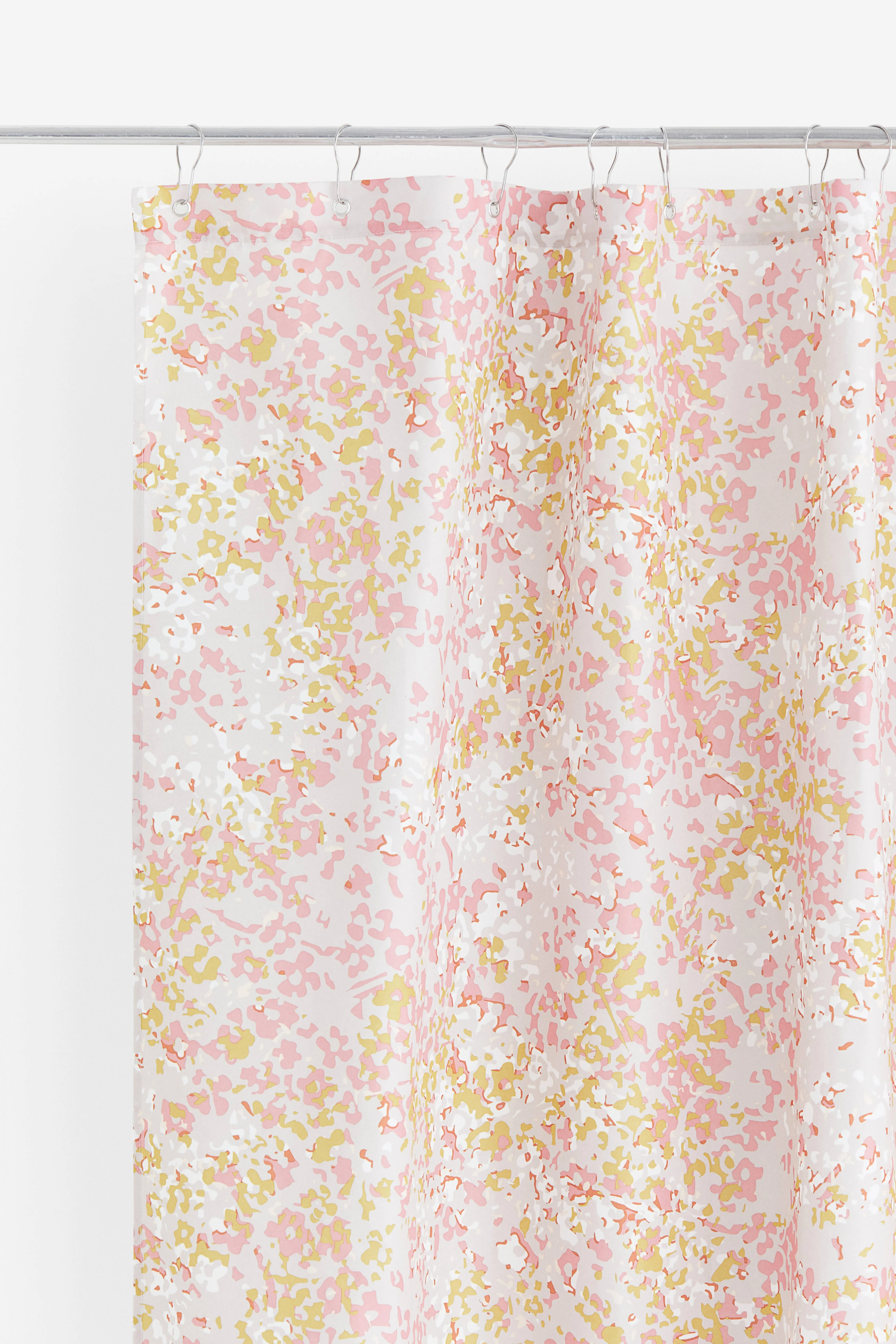 Floral shower curtain - Light pink/Floral - Home All | H&M GB