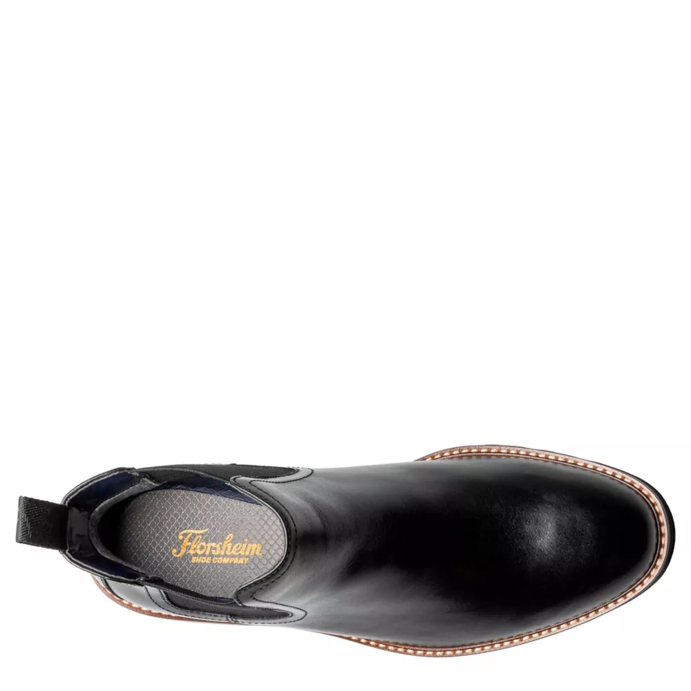 FLORSHEIM  MENS RENEGADE PLAIN TOE CHELSEA BOOT