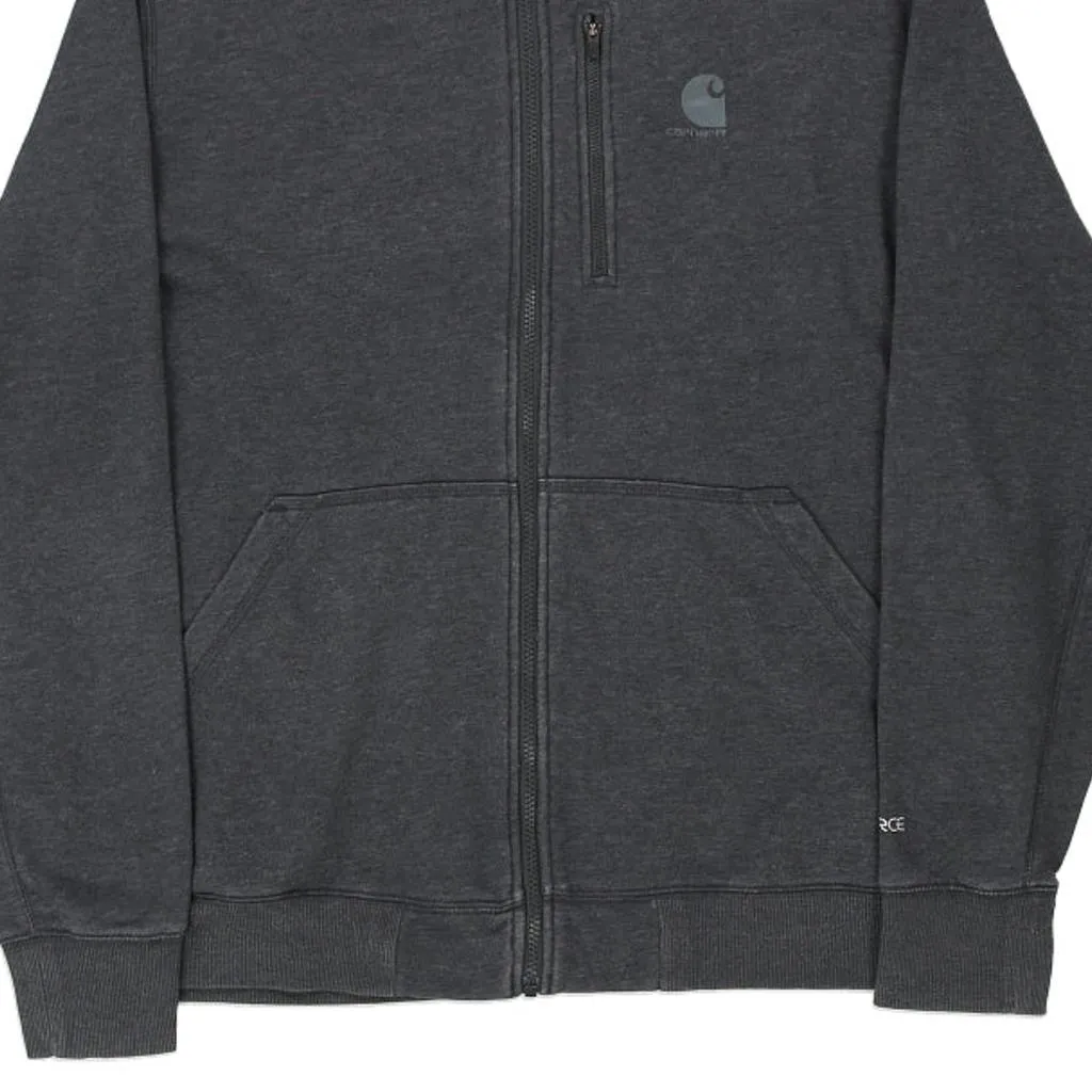 Force Carhartt Hoodie - XL Grey Cotton Blend