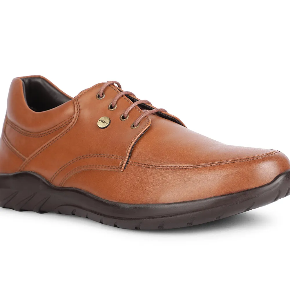 Fortune Formal Tan Lacing Shoes For Men BENTLICK-E By Liberty