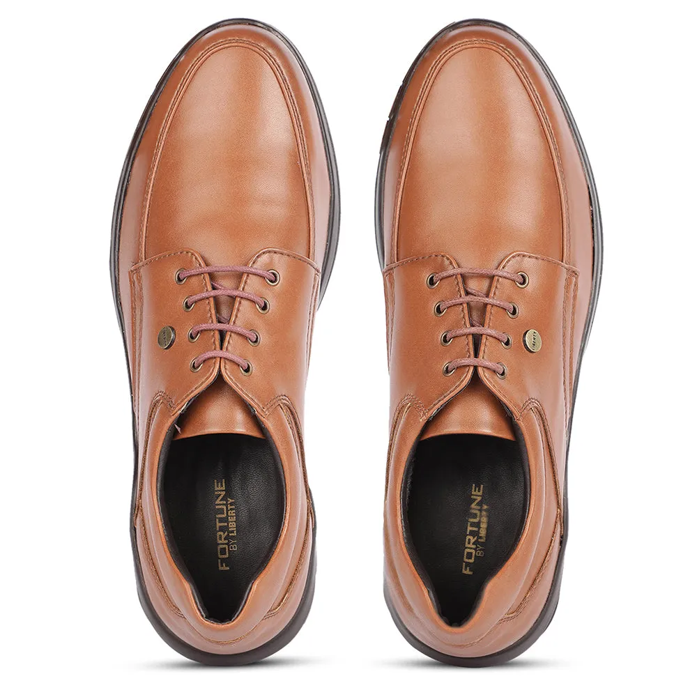 Fortune Formal Tan Lacing Shoes For Men BENTLICK-E By Liberty