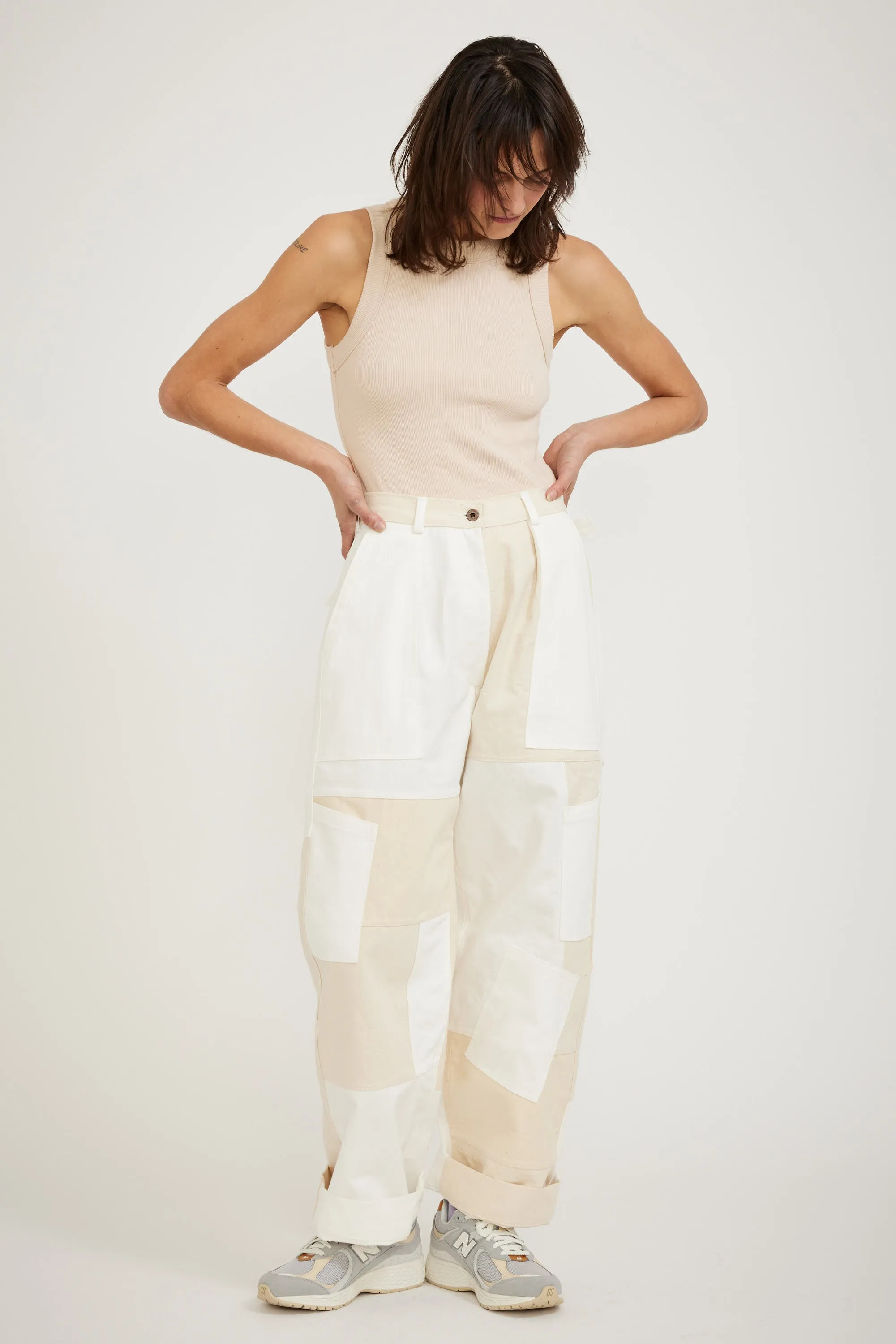 Freedom Flight Trousers Off White