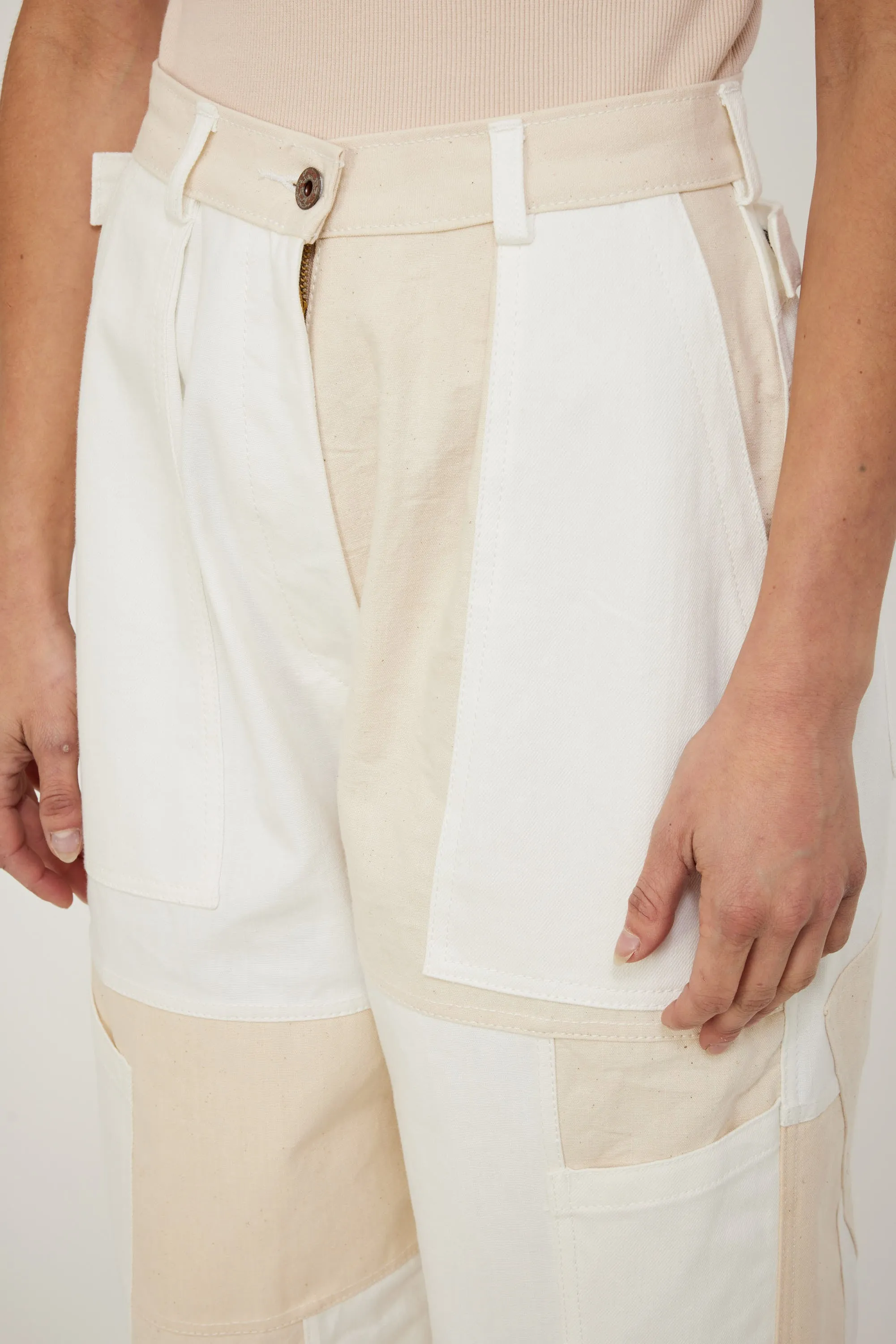 Freedom Flight Trousers Off White