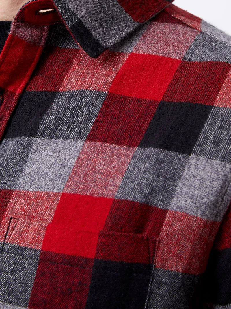 French Connection Brushed Flannel Check Shirt