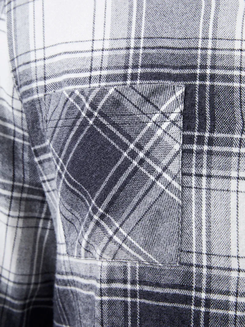 French Connection Two Pocket Flannel Shirt