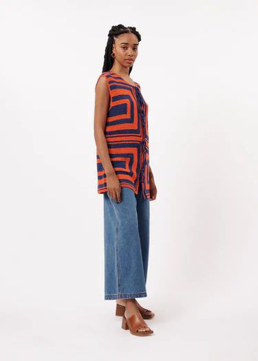 FRNCH – Cybille Sleeveless Knitted Vest