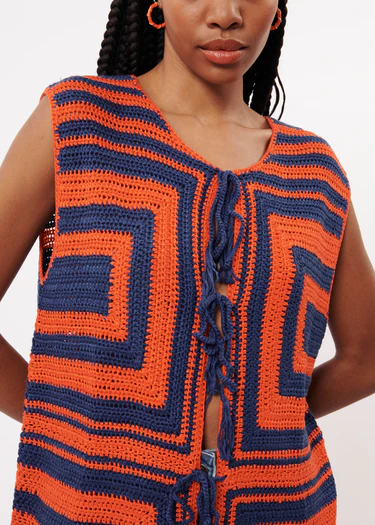 FRNCH – Cybille Sleeveless Knitted Vest