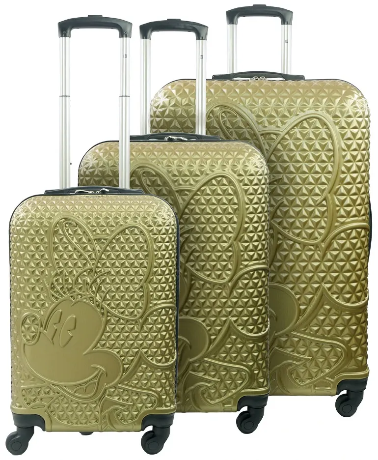 Ful Disney Minnie Mouse Textured 3-Piece Luggage Set 