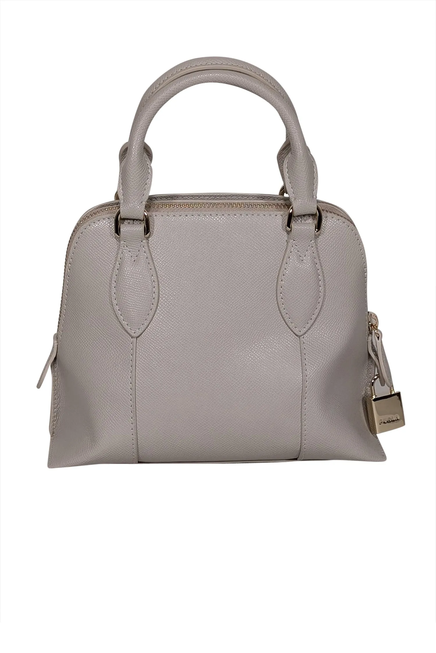 Furla - Beige Saffiano Leather Crossbody Bag