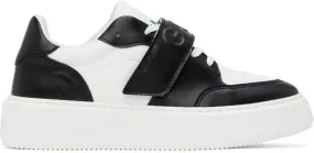 GANNI Black & White Sporty Sneakers