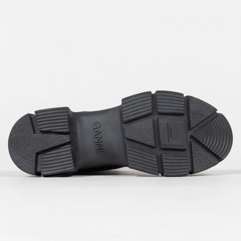 GANNI Recycled Rubber City Boot (Black)