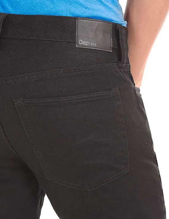 GAP Men Black Stretch 1969 Skinny Fit Jeans