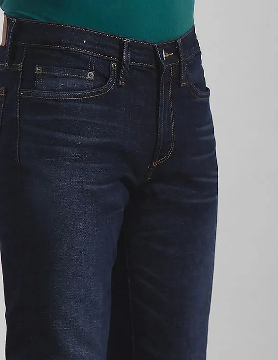 GAP Men Blue Slim Fit Stone Wash Jeans