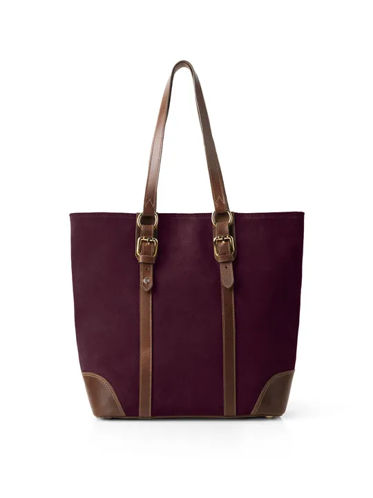 Gatcombe       20% Off   |   Save £65  plum Tote bag