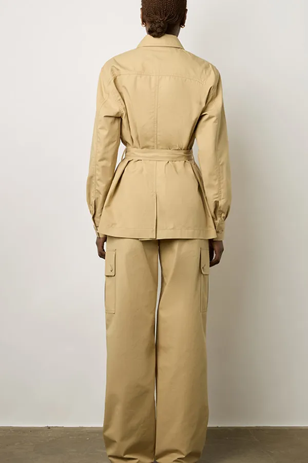 Gerard Darel BUSHRA SAHARIENNE COTTON JACKET