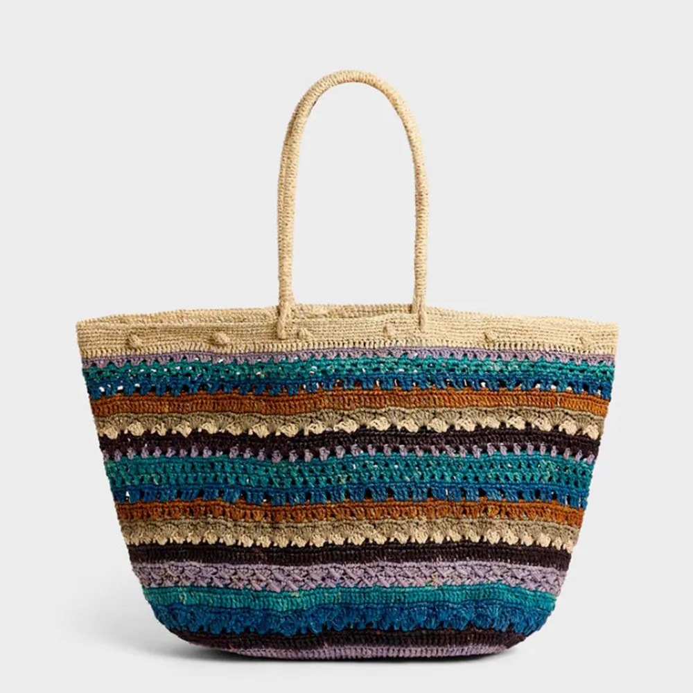    Gerard Darel - Raphia Bag- Blue