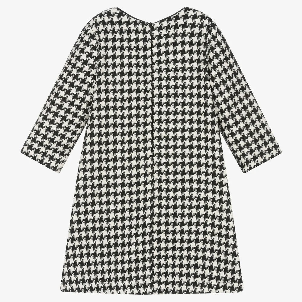 Girls Houndstooth Dress