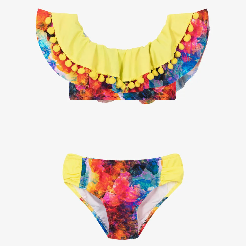 Girls Yellow Bikini (UV50)