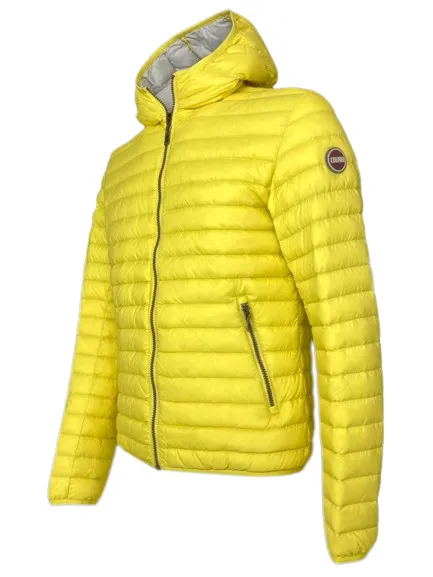 GIUBBINO UOMO GIALLO CON CAPPUCCIO