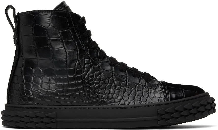 Giuseppe Zanotti Black Ecoblabber Sneakers