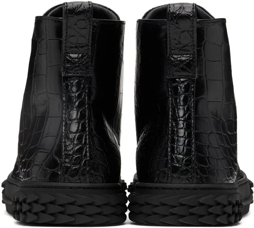 Giuseppe Zanotti Black Ecoblabber Sneakers