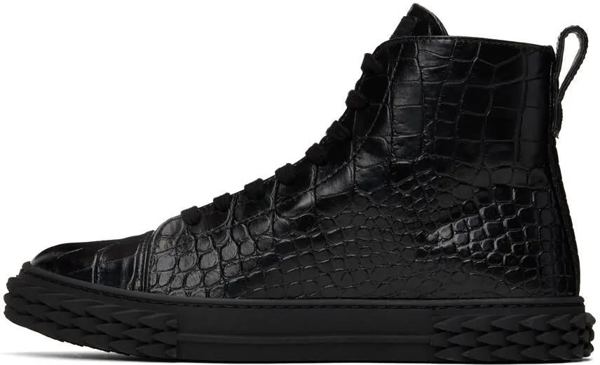 Giuseppe Zanotti Black Ecoblabber Sneakers