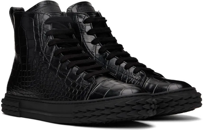 Giuseppe Zanotti Black Ecoblabber Sneakers