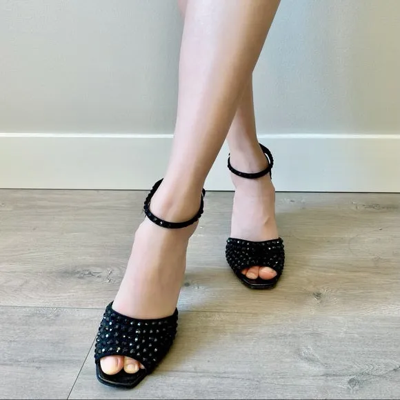 GIUSEPPE ZANOTTI black sandals