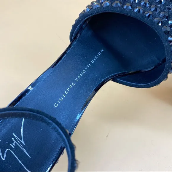 GIUSEPPE ZANOTTI black sandals