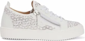 Giuseppe Zanotti Gail monogram sneakers White