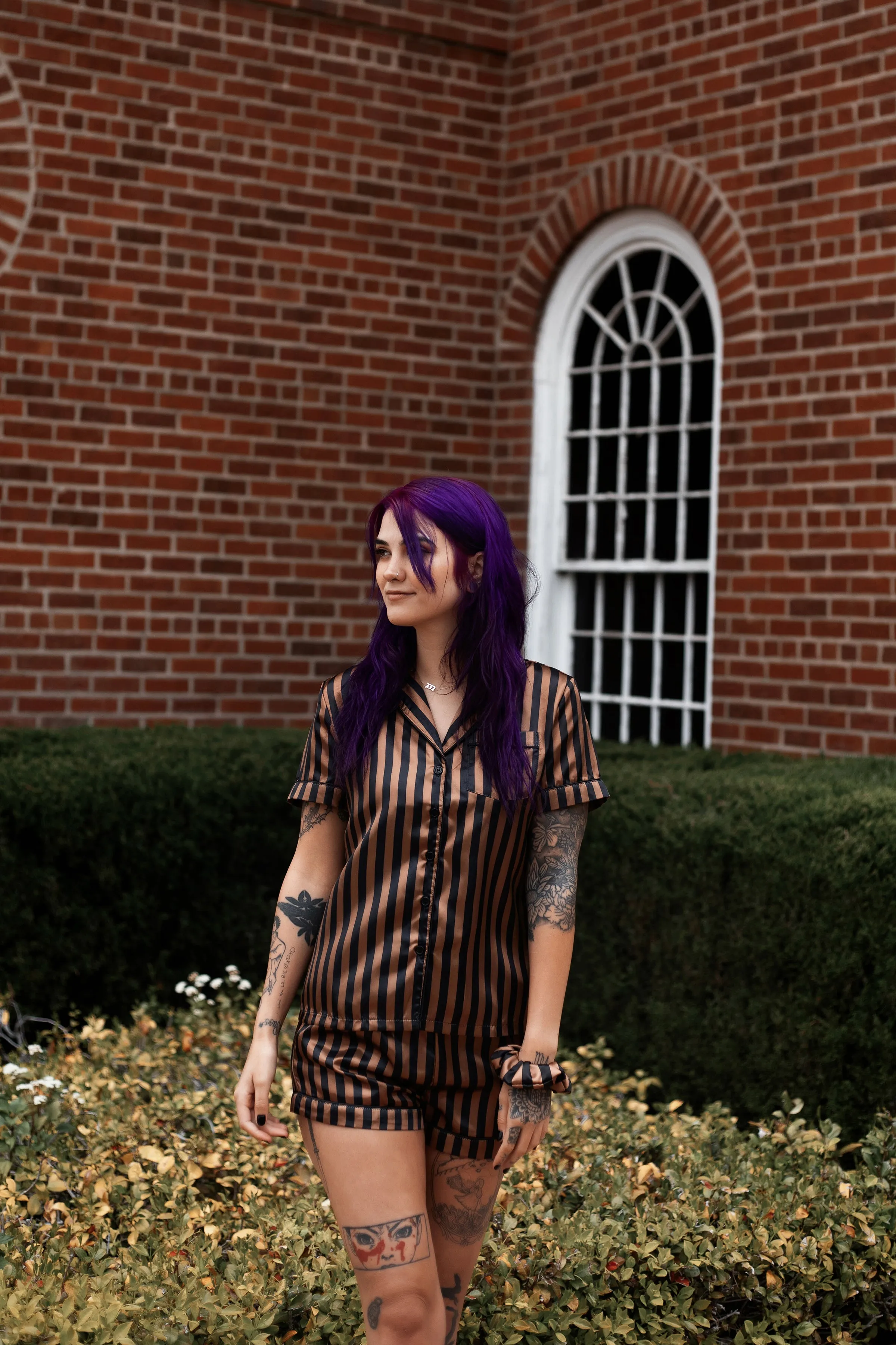 Glorious Mourning | 4-Piece Sleepwear Set