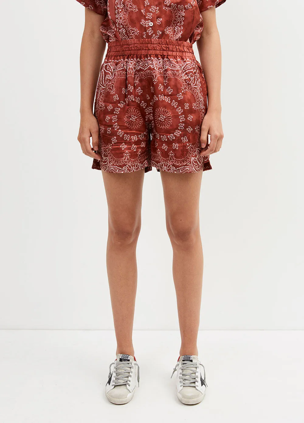 Golden Goose -  Cinderella Pyjama Shorts - Shorts