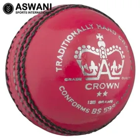 Gray Nicolls Crown 2 Star Cricket Ball - 135g Junior, Pink