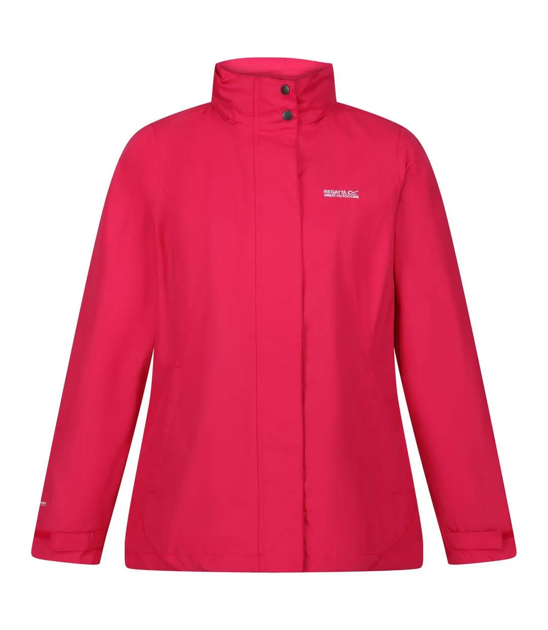 Great outdoors womens/ladies daysha waterproof shell jacket pink potion Regatta