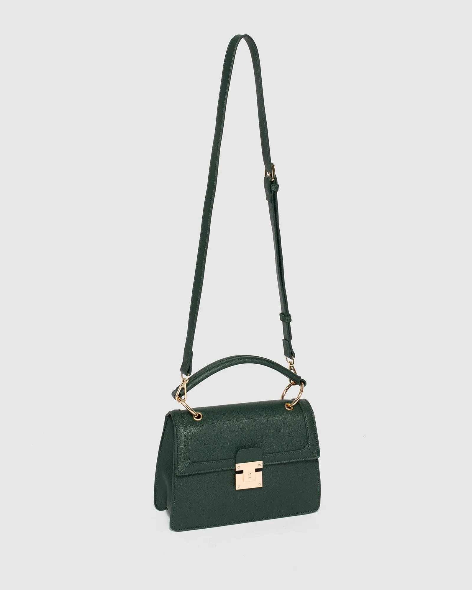 Green Mia Crossbody Bag