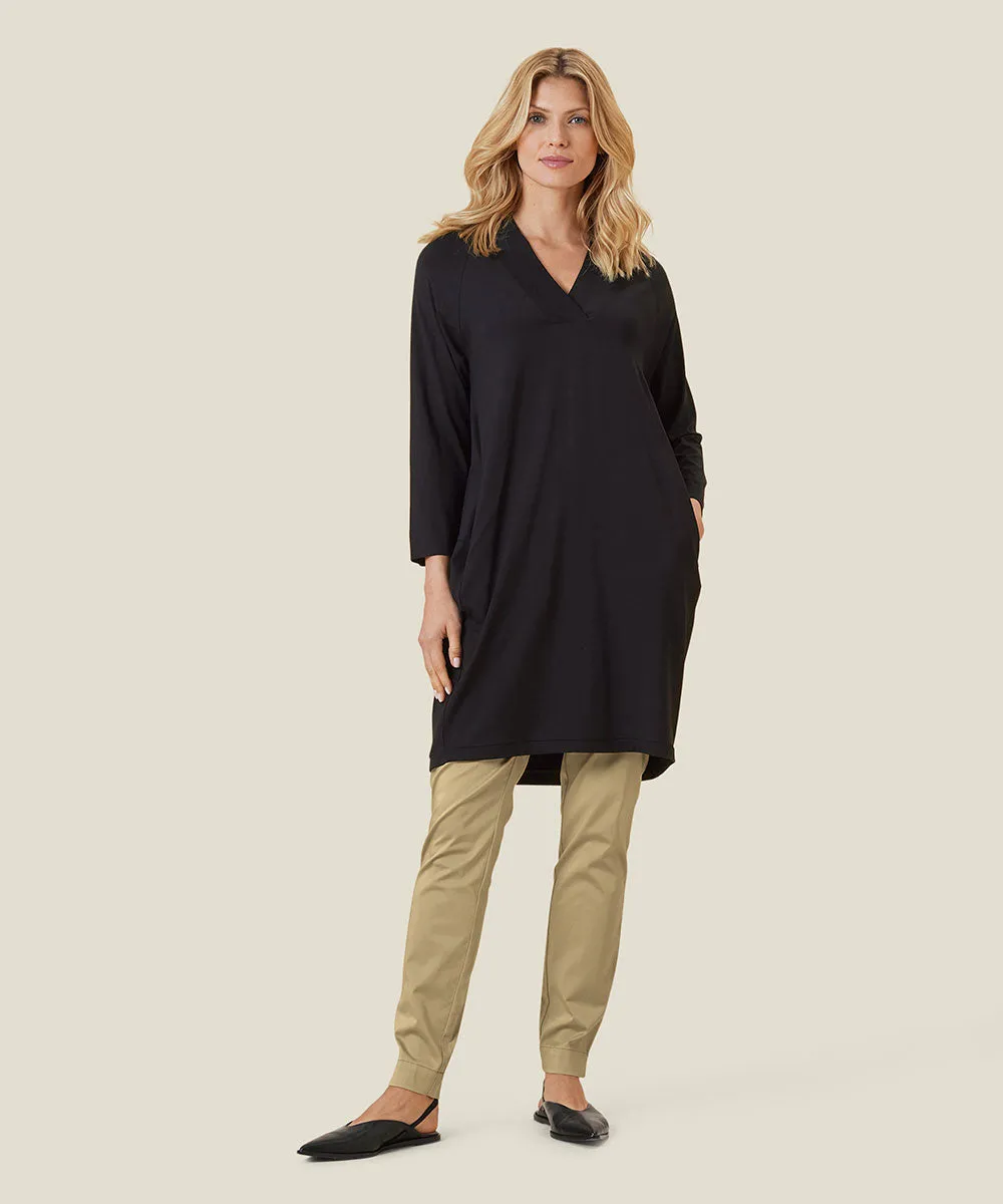 Gritta Jersey V-Neck Tunic