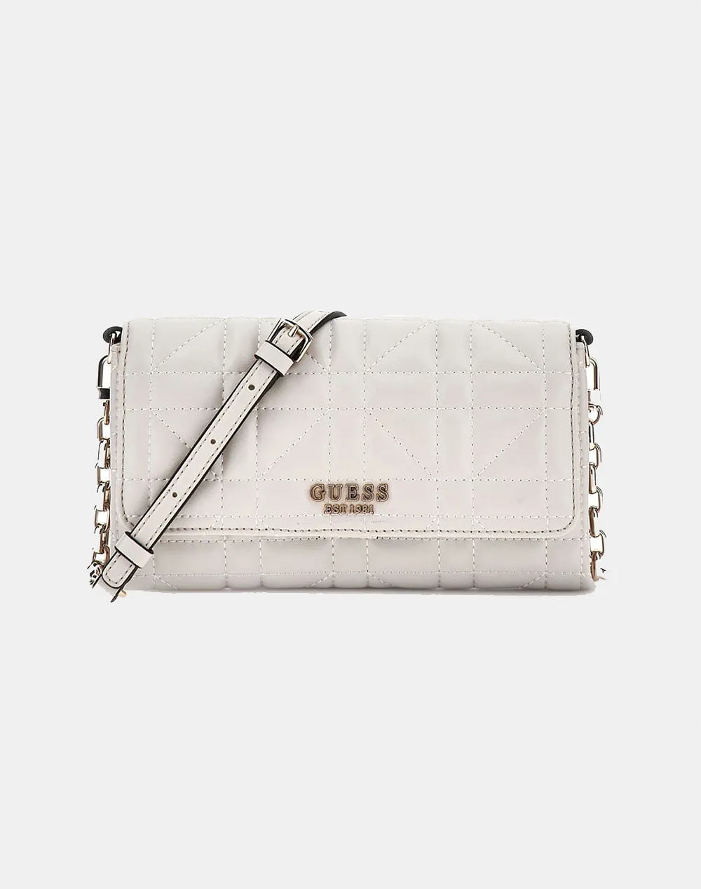 GUESS ASSIA CROSSBODY FLAP ORGANIZER WOMEN''S BAG (Dimensions: 22 x 14 x 4 cm)