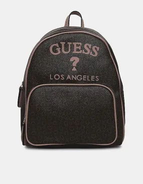 GUESS Women Brown Millington Dome Backpack