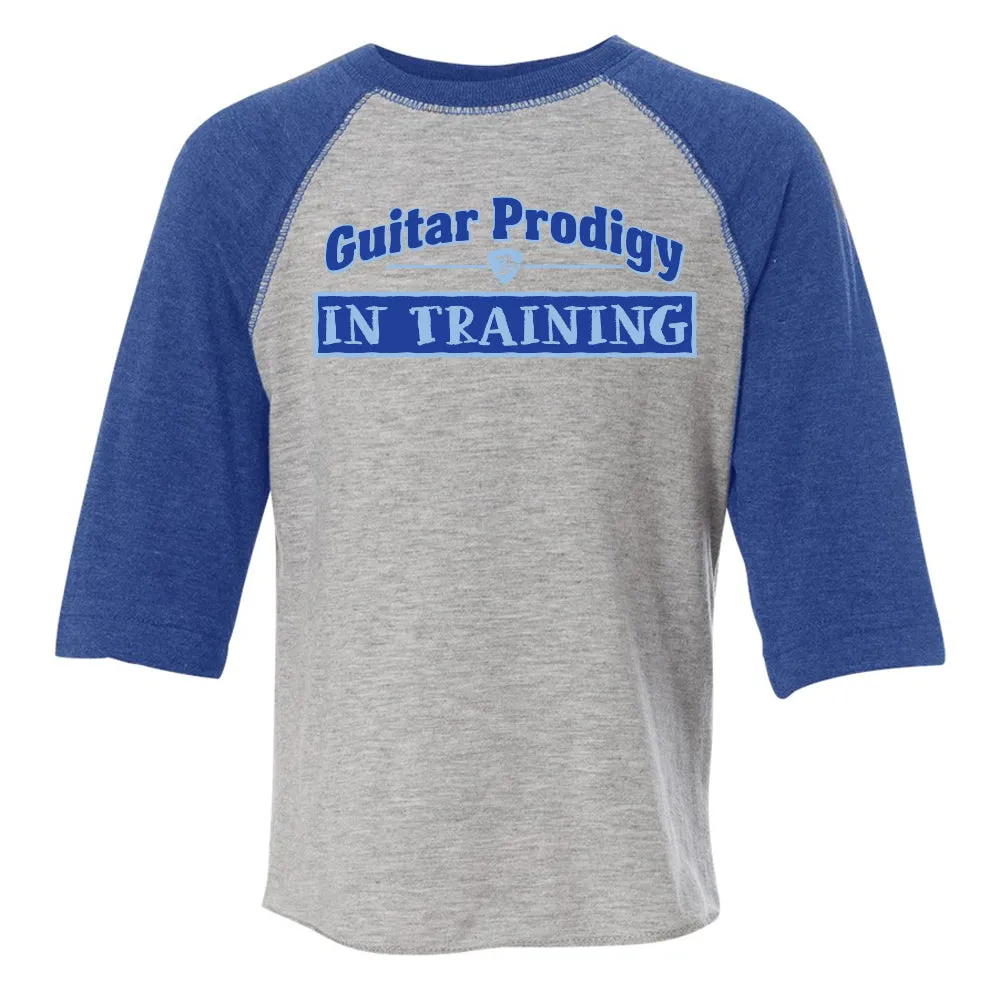 Guitar Prodigy Baseball 3/4 Sleeve T-Shirt (Toddler)