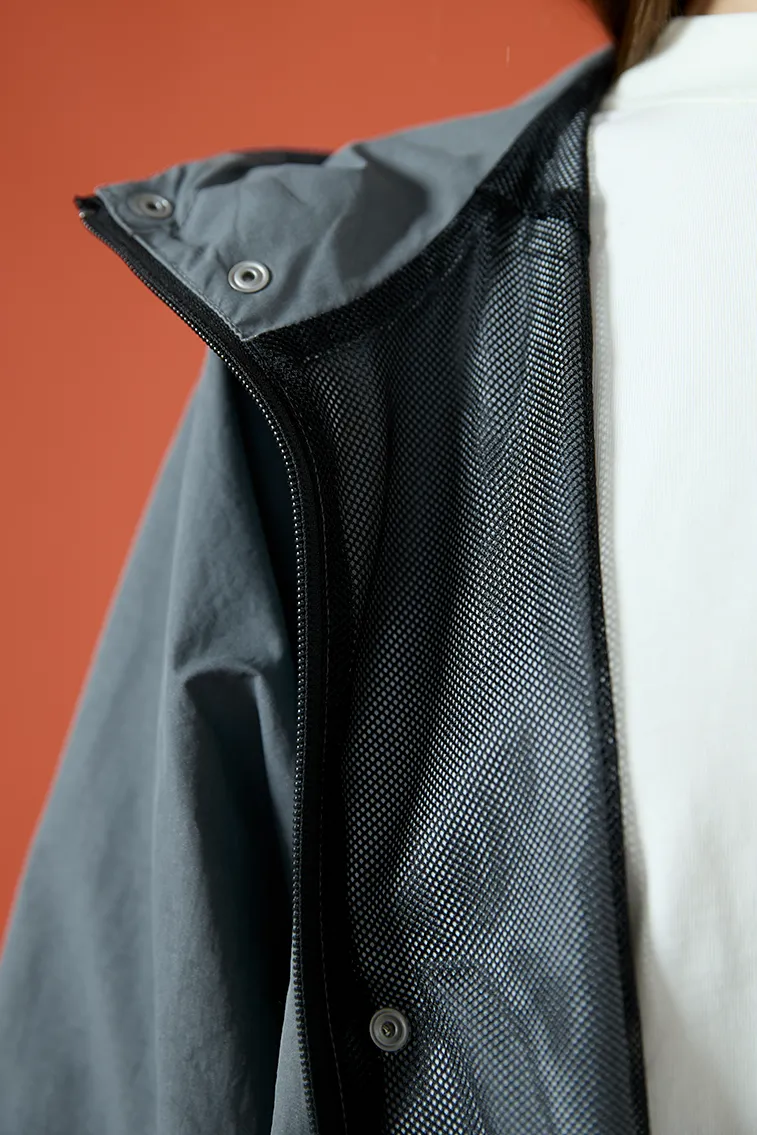 GULL GRAYSCALE WINDBREAKER