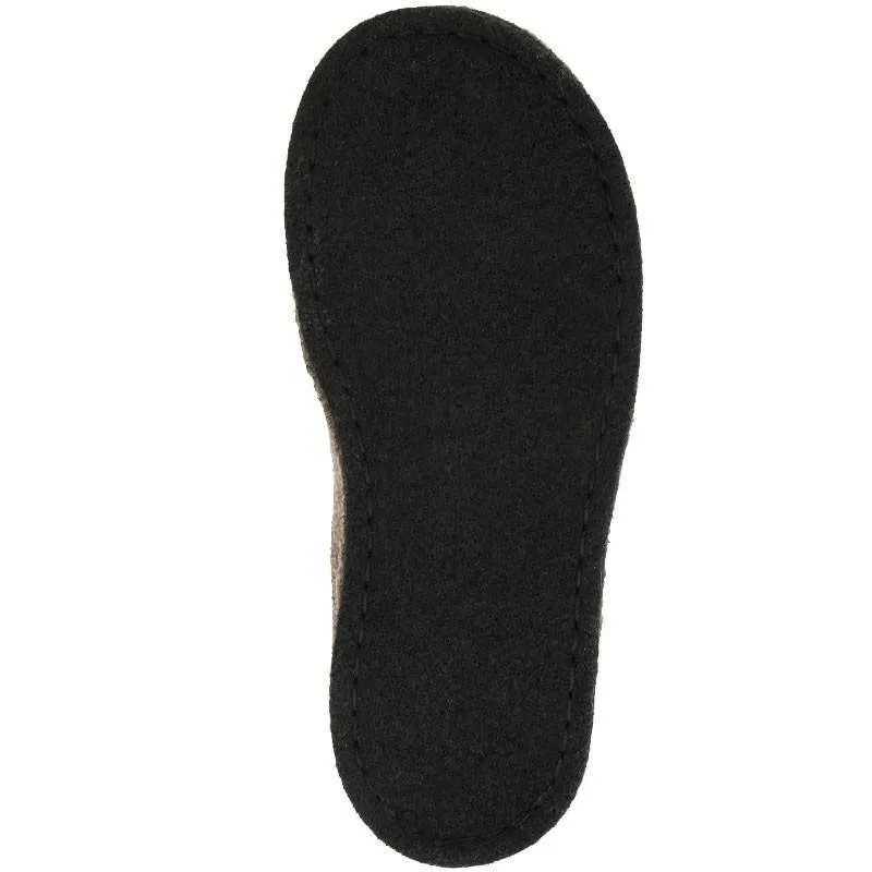 Haflinger Women's Doggy Earth Slipper