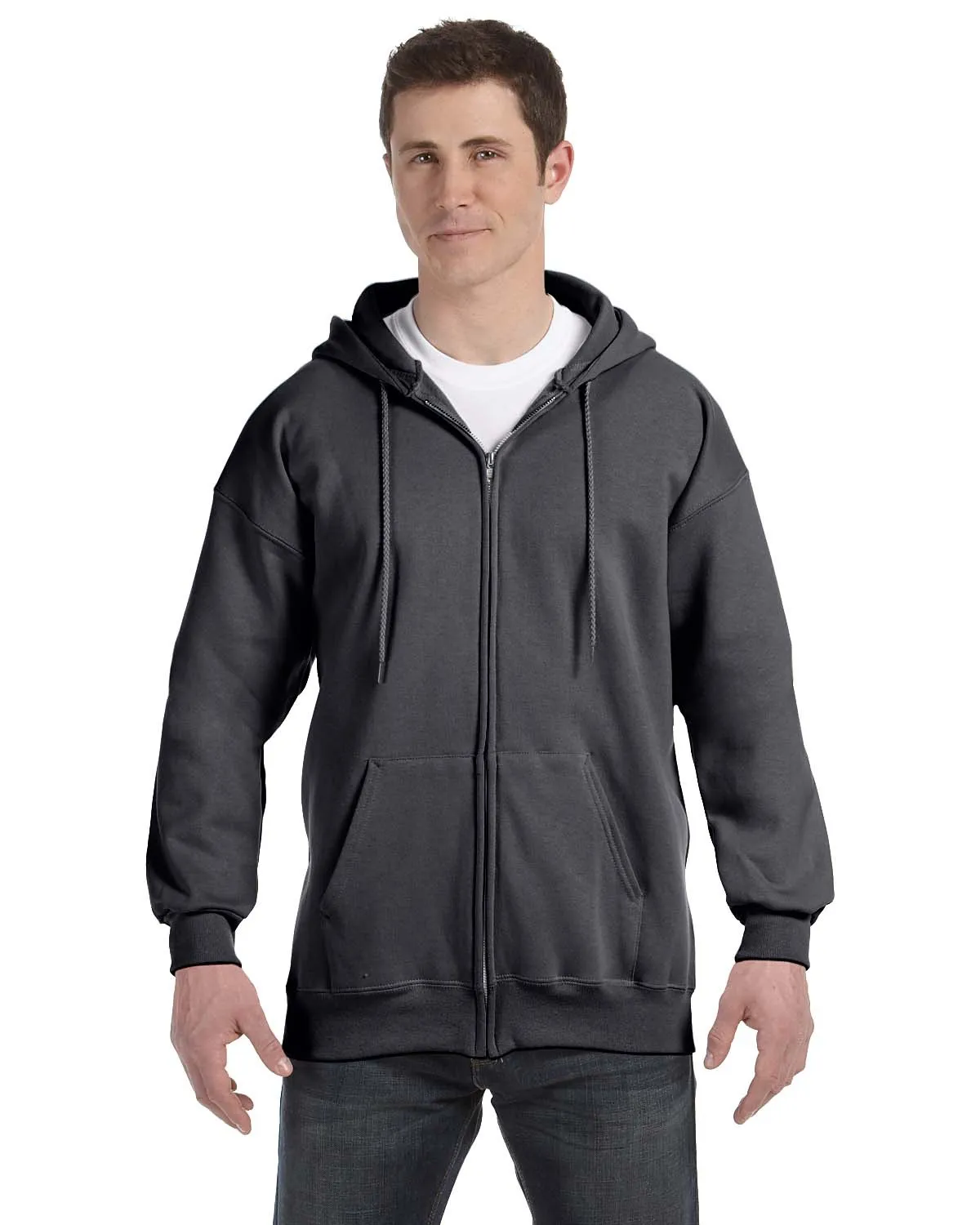 Hanes F280 Ultimate Cotton ® - Full-Zip Hooded Sweatshirt