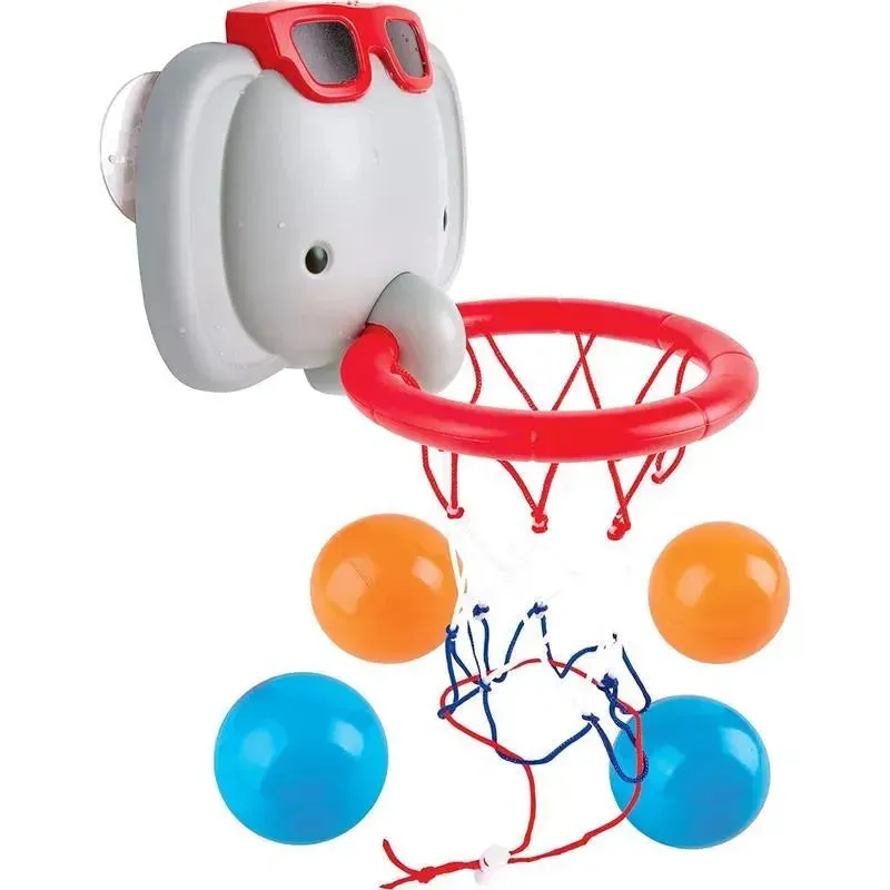 Hape - Bath Time Basketball Elephant Pal